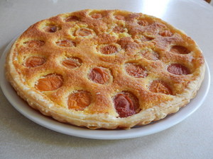 tarte amande abricot